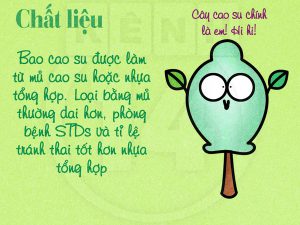 Chất liệu làm nên bao cao su