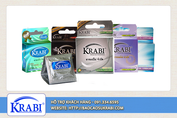 Bao cao su Krabi được nhập khẩu từ Thái Lan bởi công ty Dalitek Việt Nam.